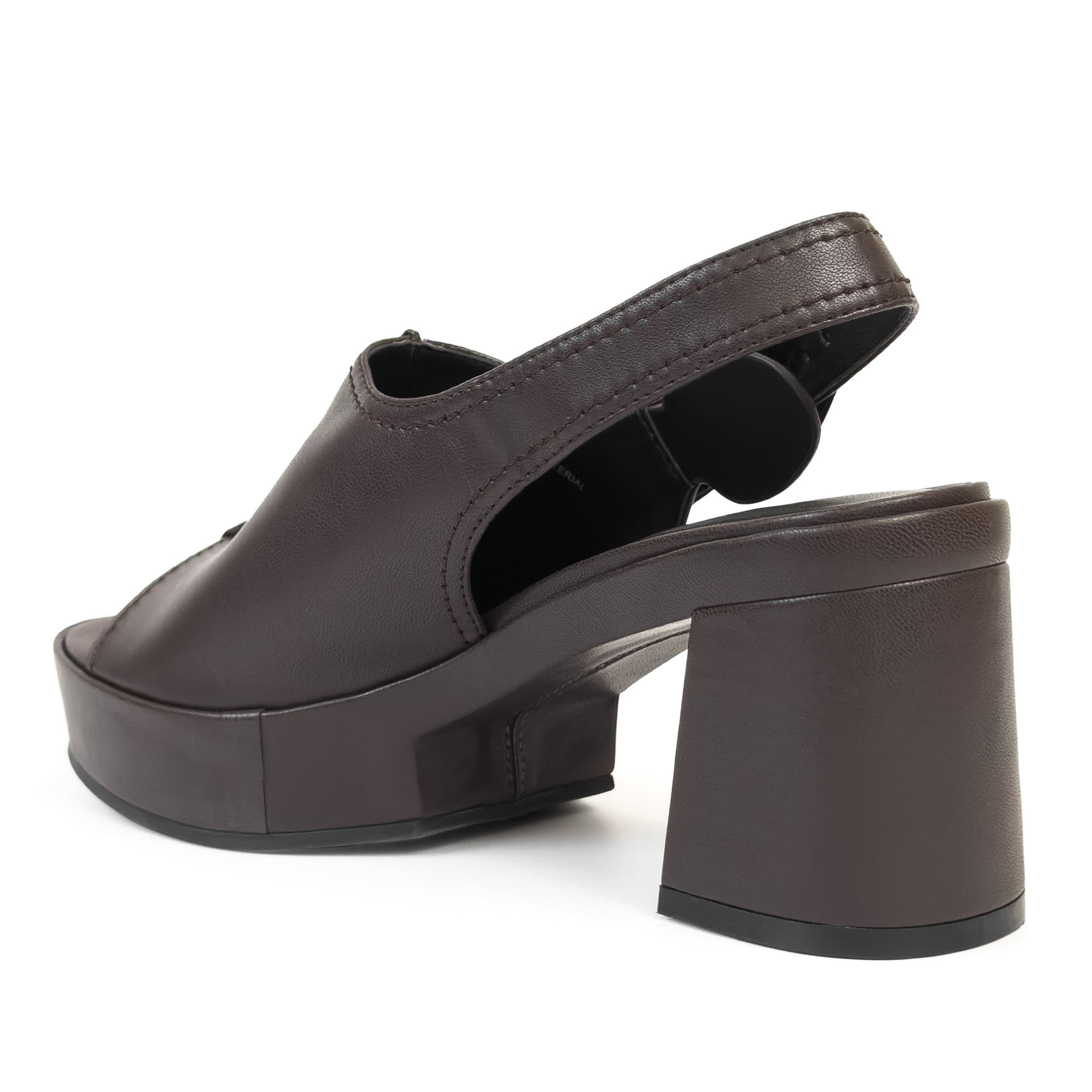 Zella Sandal Dress Platform | Java Faux Stretch Nappa