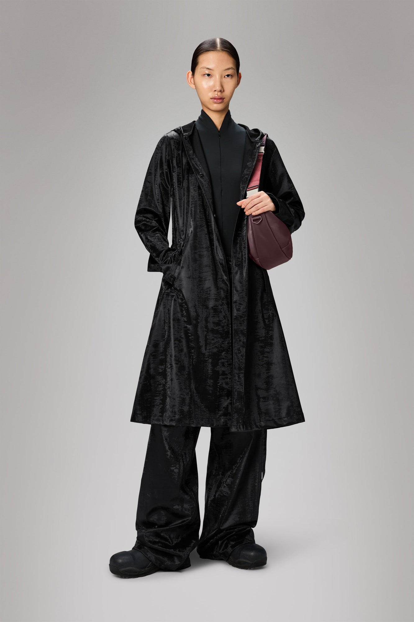 Womens | A-Line Longer W Jacket | Coal