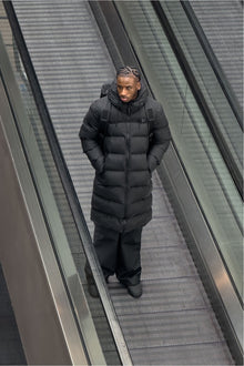 Rains Alta Longer Puffer Jacket Black Jacket