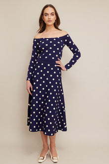 Milani Top | Classic Navy Dot