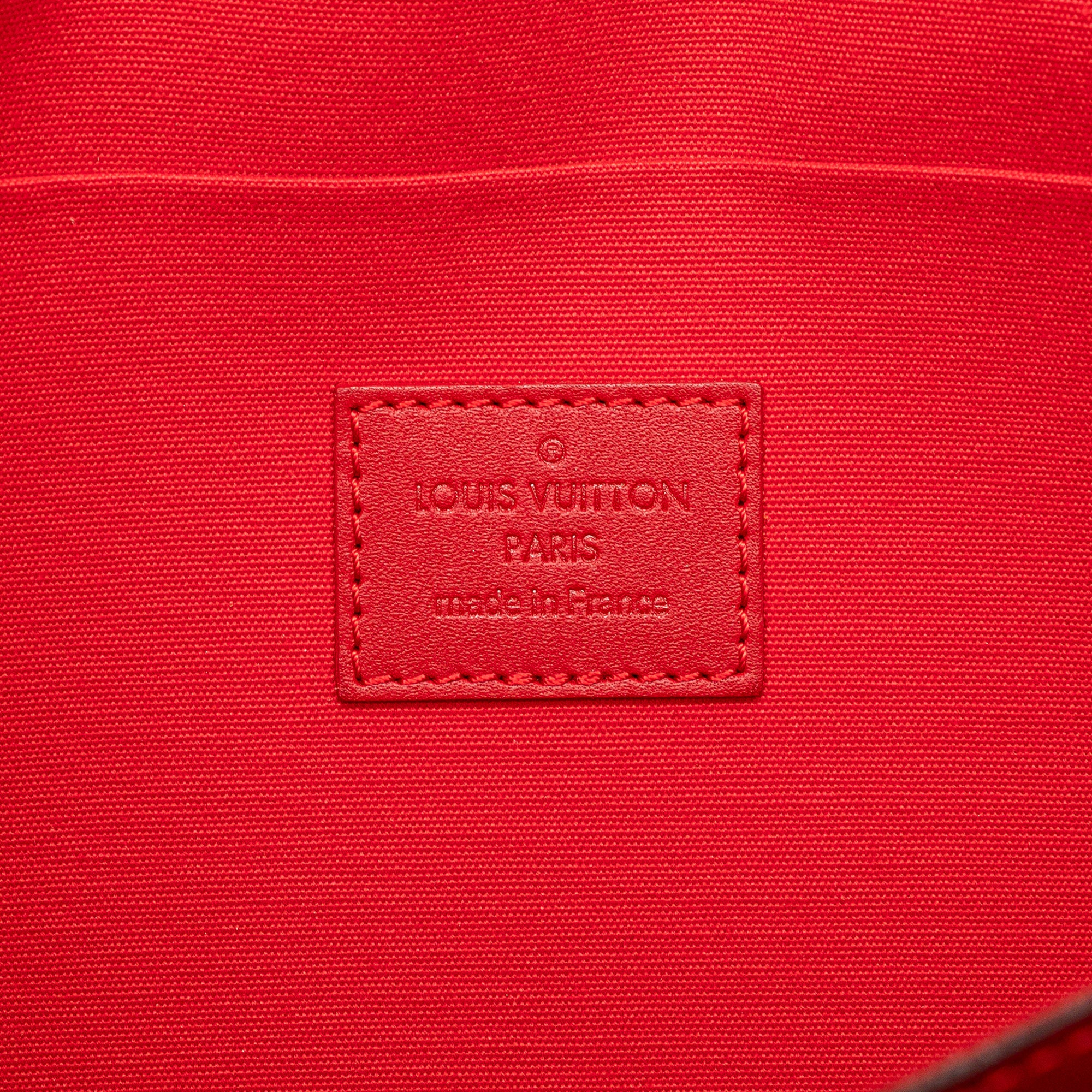Louis Vuitton | Pre-Owned Monogram Vernis Pochette Felicie | Red