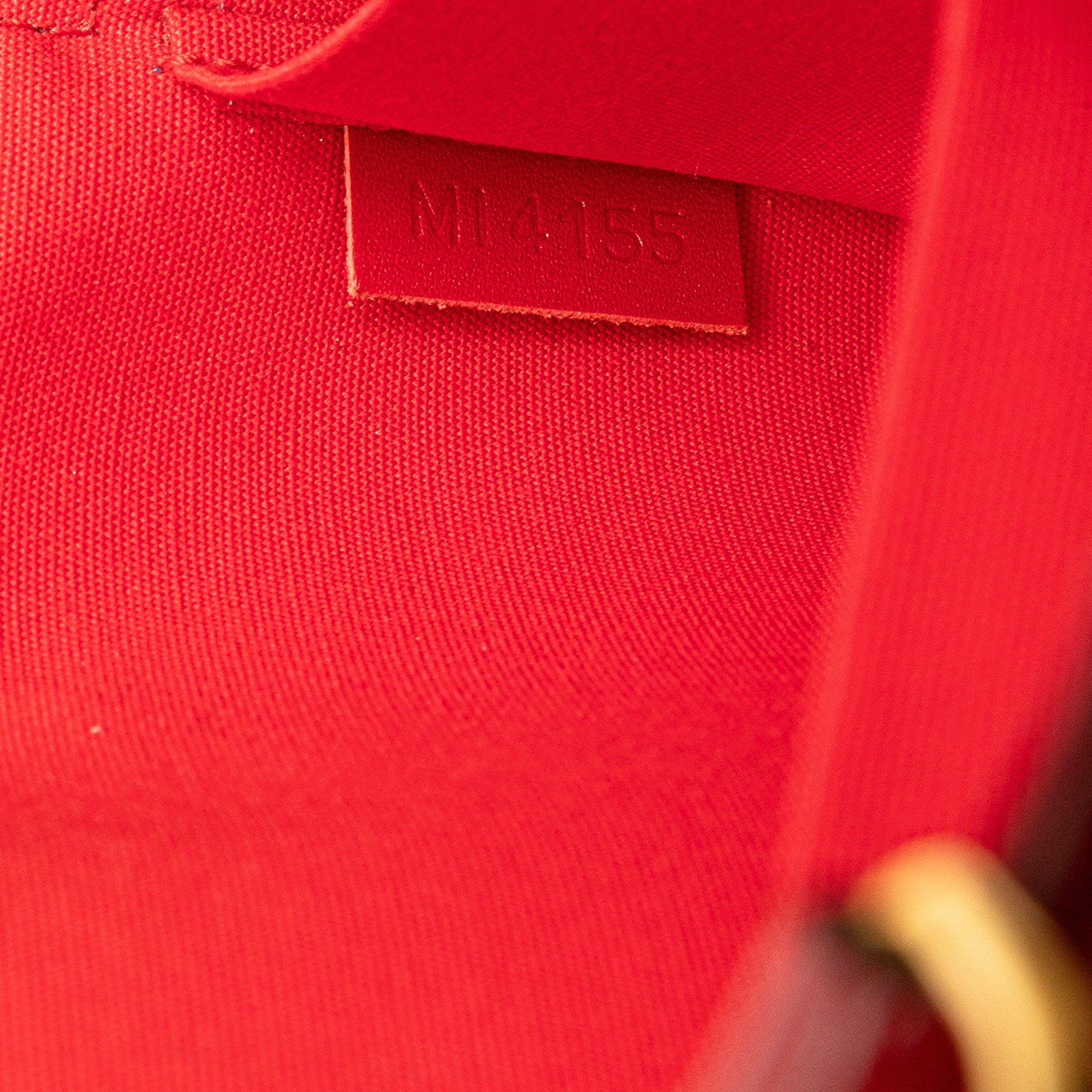 Louis Vuitton | Pre-Owned Monogram Vernis Pochette Felicie | Red