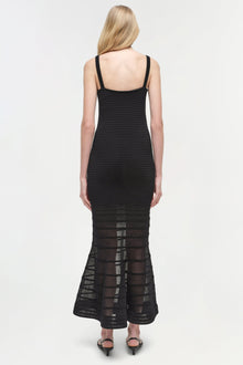 Womens | Vallarie Knit Midi Dress | Black