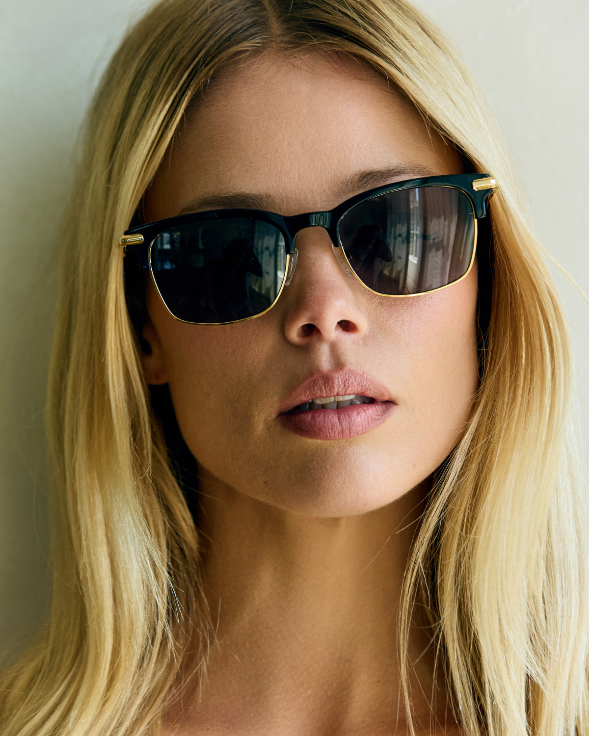Knightsbridge Sunglasses | Black-Gold