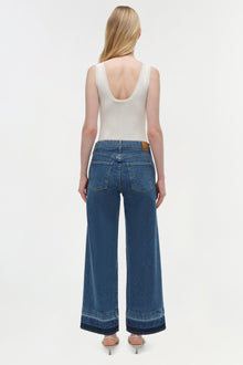 Womens | Jude Wide Crop Jean | Marine