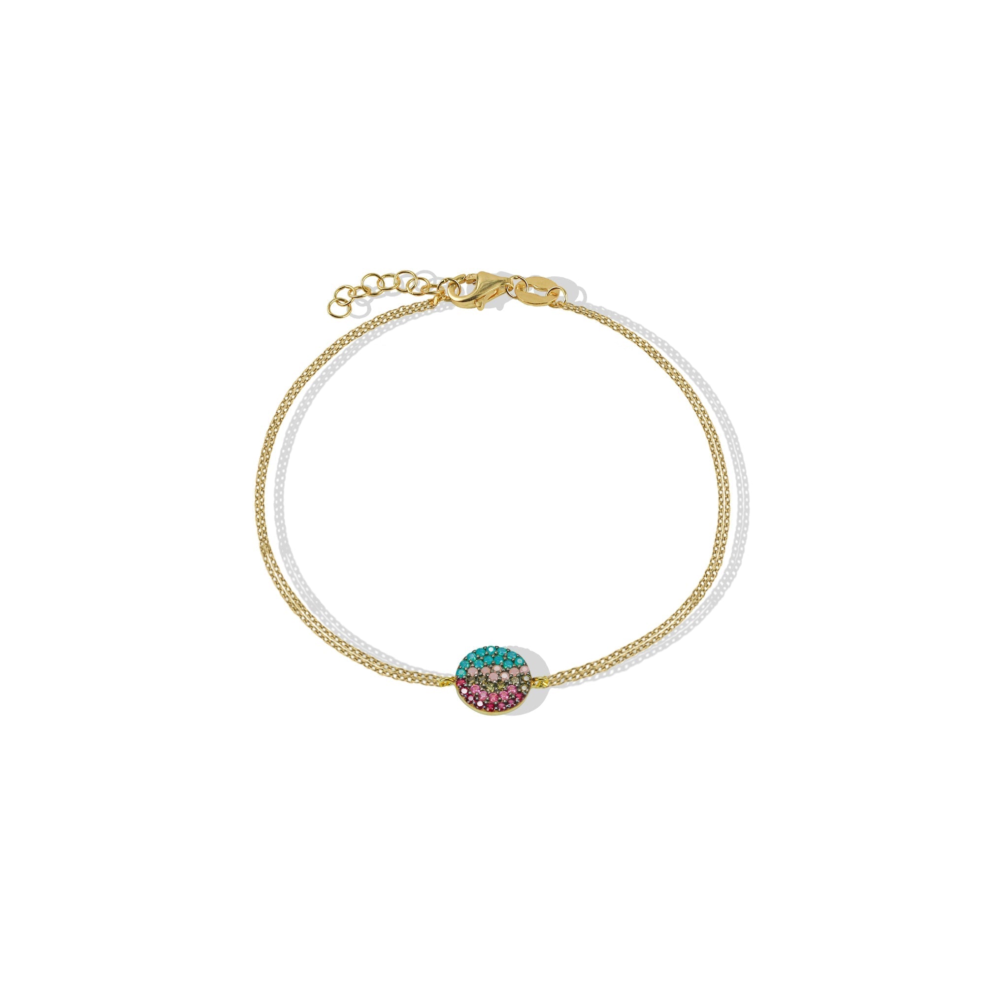 The Ombre Circle Bracelet | Multi