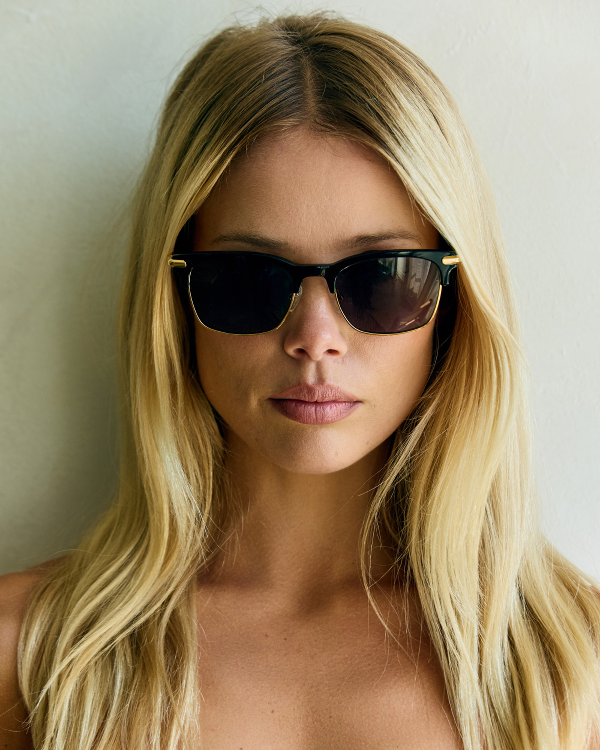 Knightsbridge Sunglasses | Black-Gold