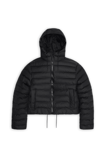 RAINS Lohja Short Puffer Jacket Black Jacket