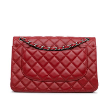 Chanel | Pre-Owned Jumbo Classic Lambskin Double Flap - III | Red