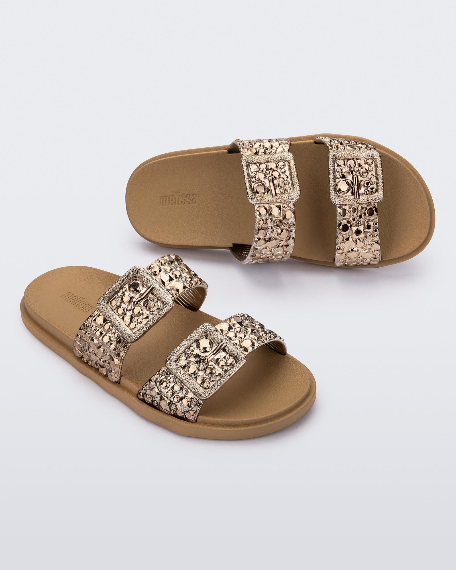 Lust Slide | Beige/Bronze