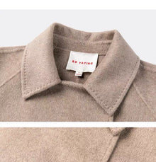 Pure Cashmere Wool Coat | Beige