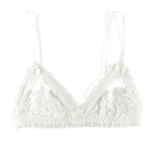 Victoria Lace Open Bralette | Light Ivory