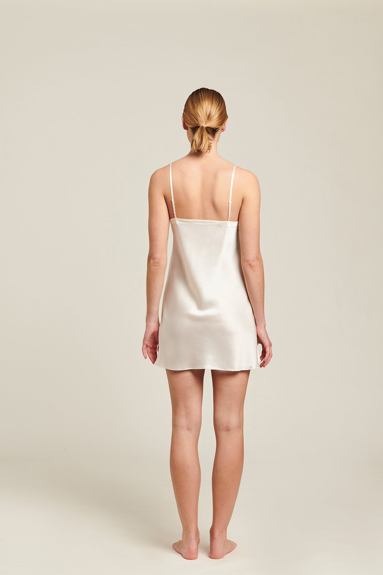 Silk Chemise | Creme