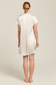 Silk Kaftan | Creme