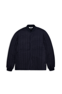 RAINS Banja Liner Bomber Jacket Navy Overshirt
