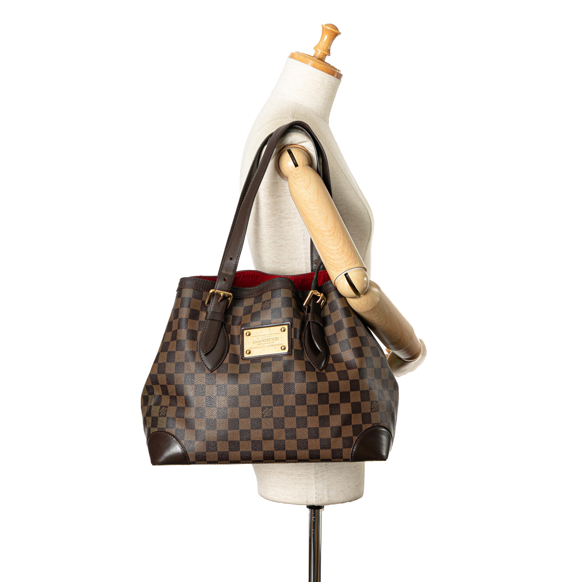 Louis Vuitton | Pre-Owned Damier Ebene Hampstead MM | Brown