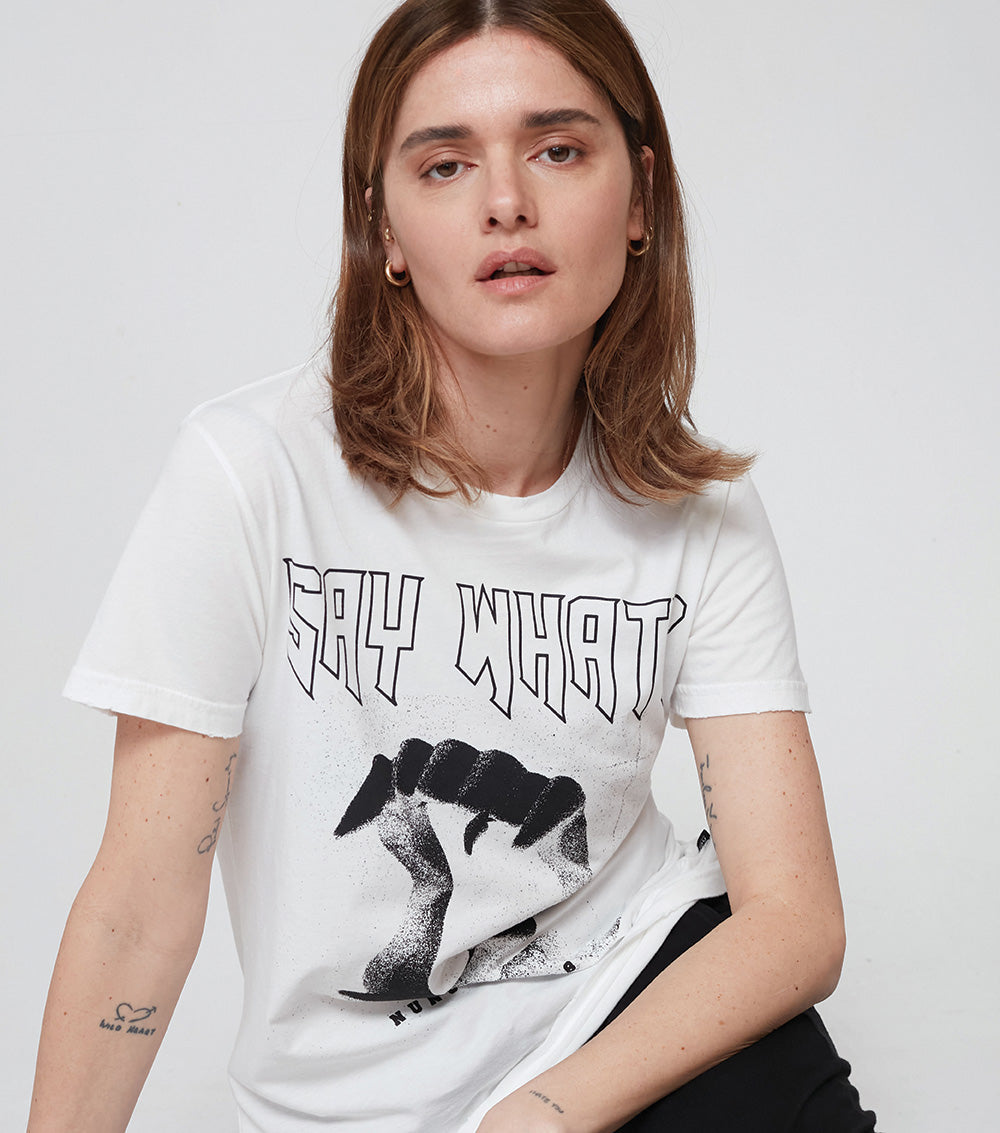 Women | Fangs T-Shirt | White