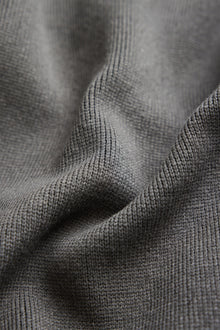 RAINS Sowa Knit Crew Neck Grey/Black Long Sleeve