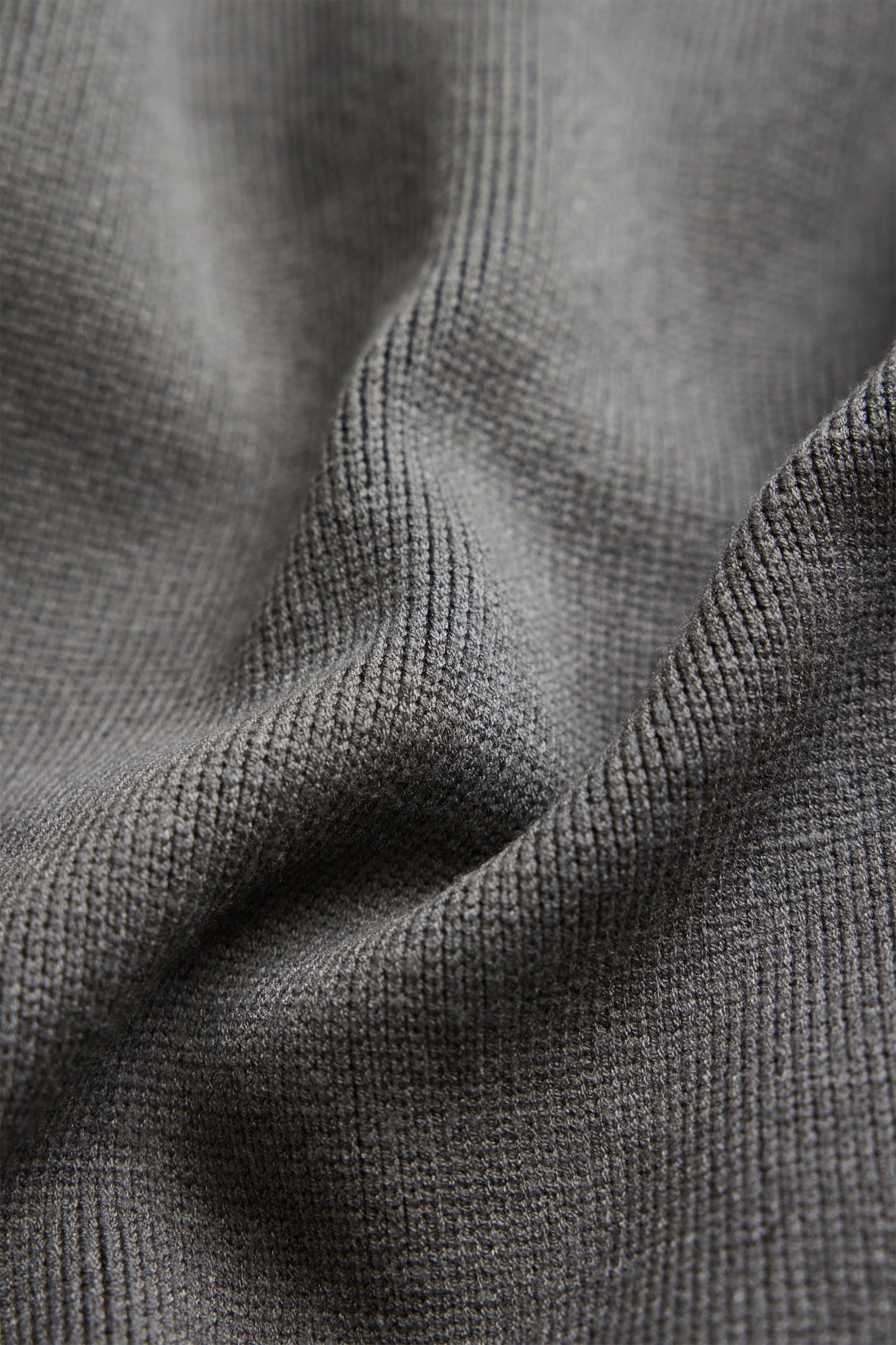 RAINS Sowa Knit Crew Neck Grey/Black Long Sleeve