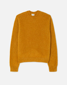 Classic Crew Sweater | Mustard