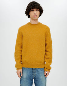 Classic Crew Sweater | Mustard