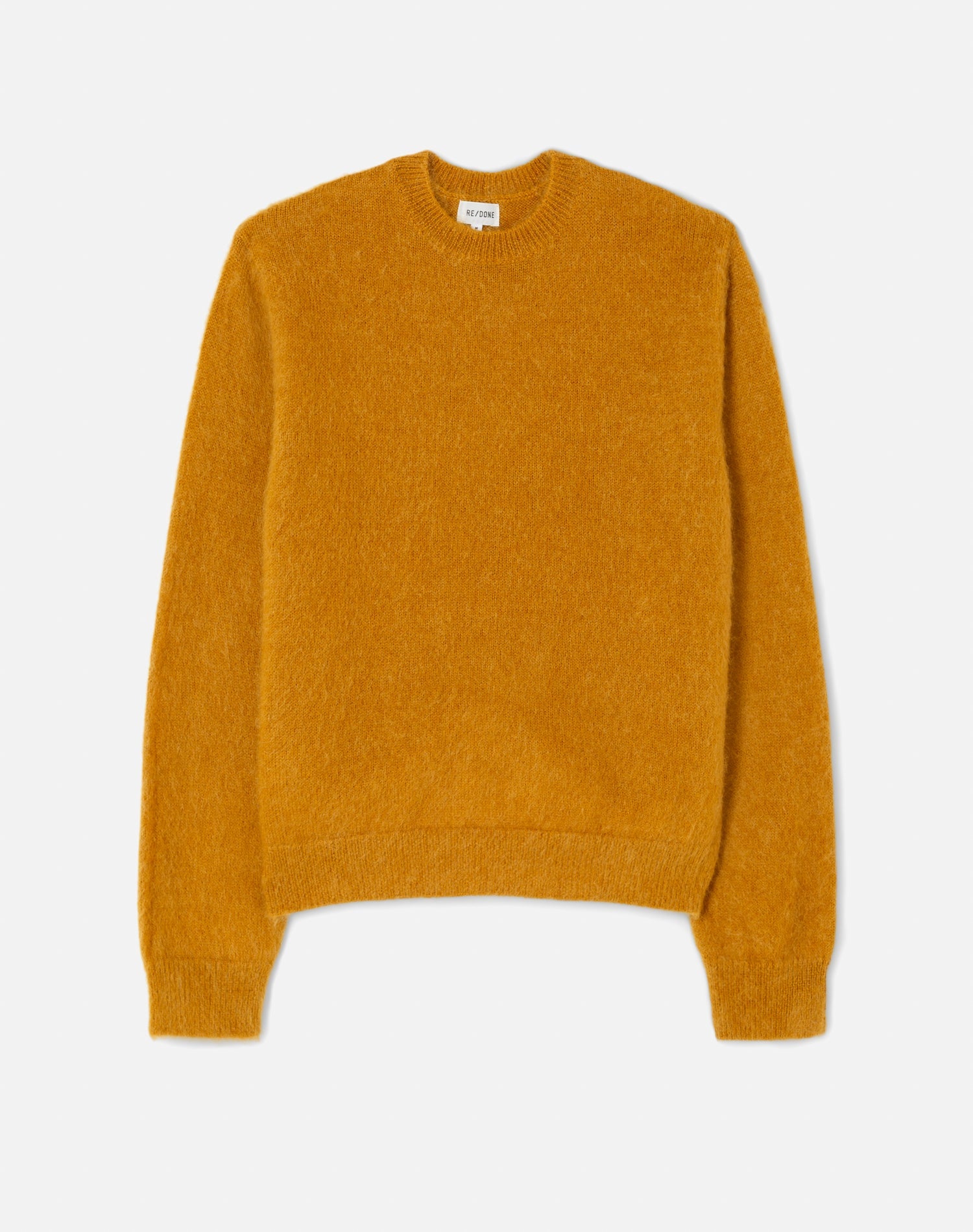 Classic Crew Sweater | Mustard