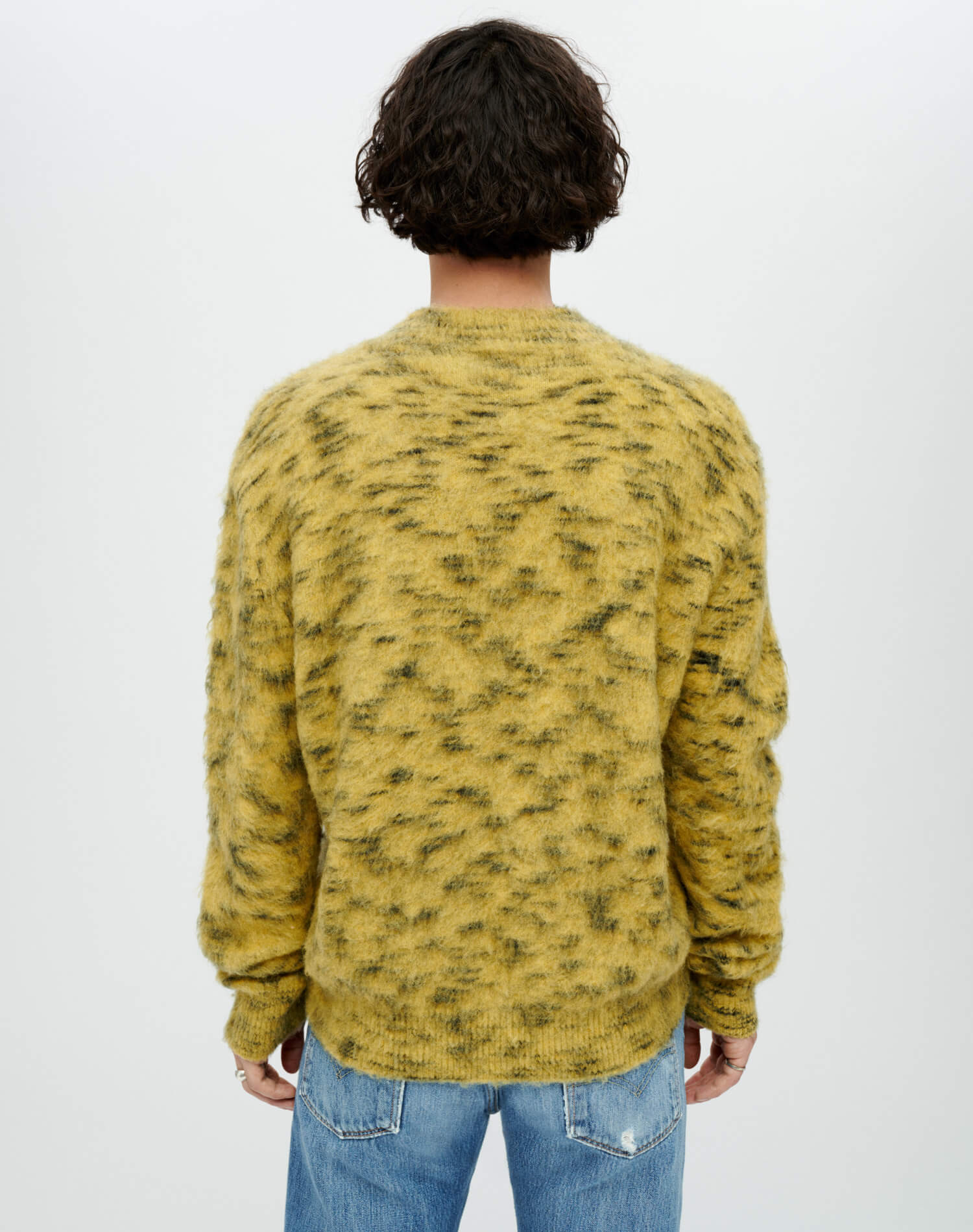Mens | Hyena Mohair Sweater | Light Hyena