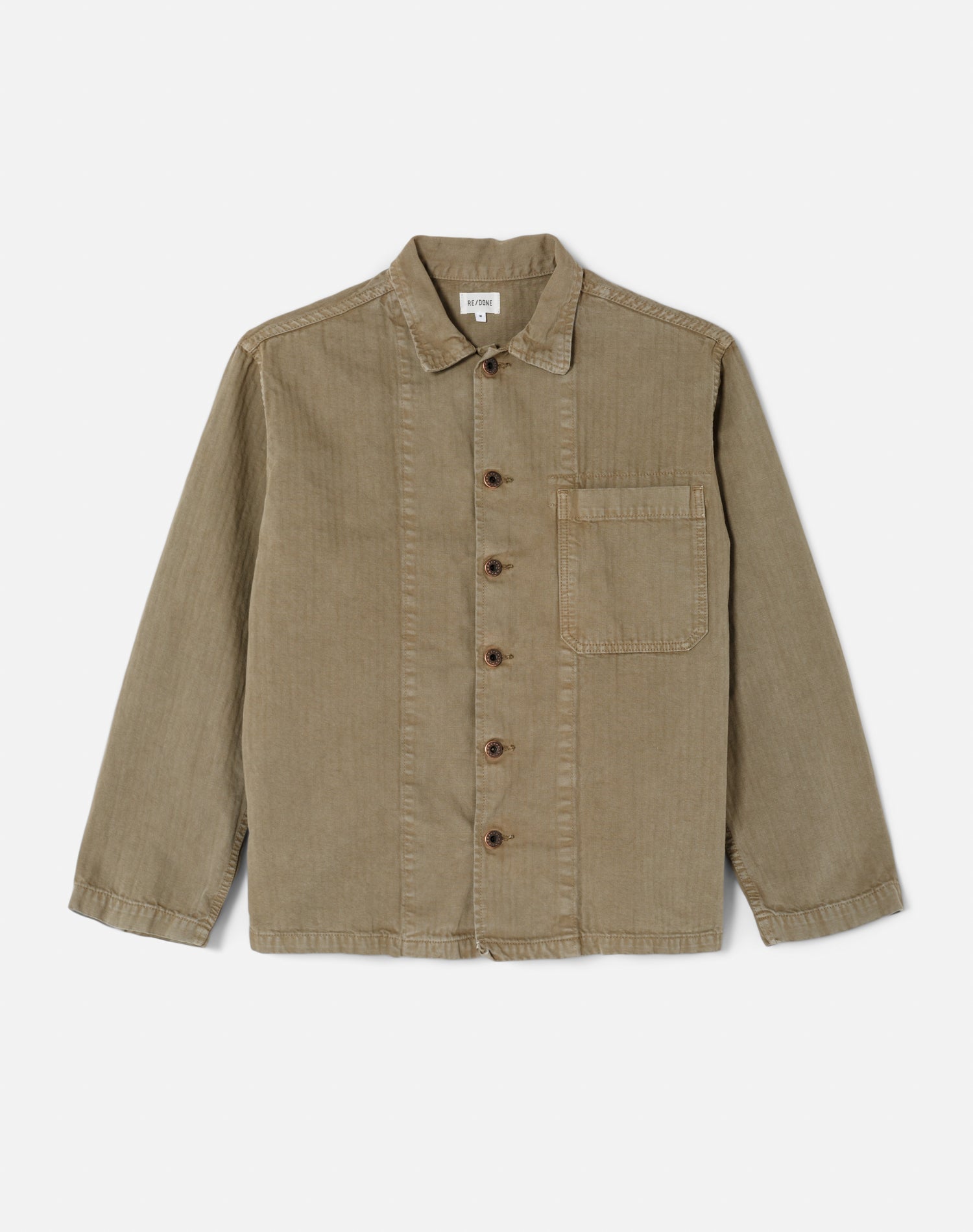 Cadet Shirt Jacket | Dirty Sage