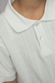 Boys | Alex Short Sleeve Polo Shirt | White