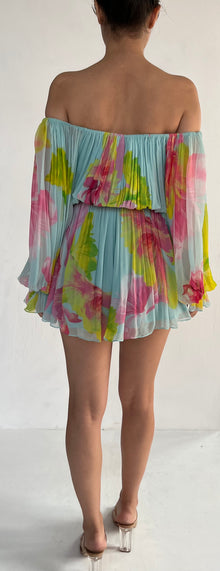 Hemant & Nandita | Off Shoulder Romper | Blue