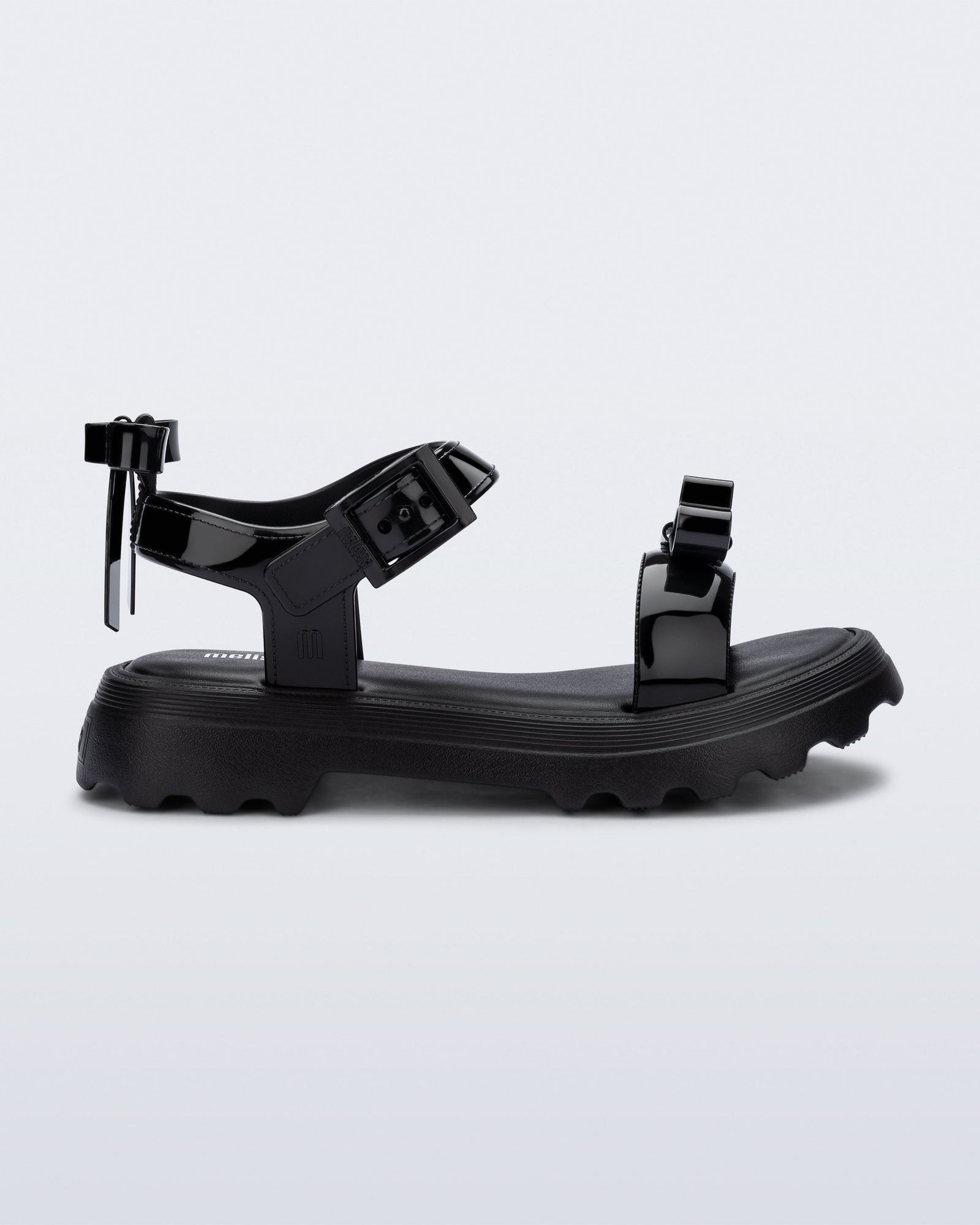 Town Sandal - Bow | Black