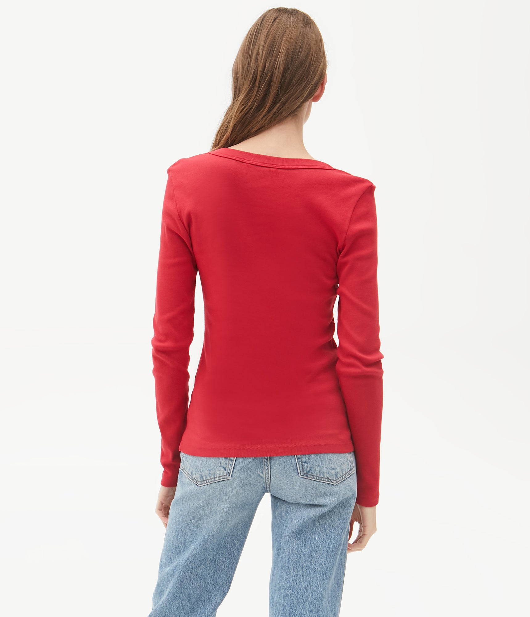 Layla V-Neck Tee | Heart