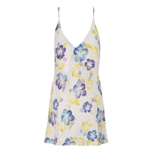 Azul Hibiscus Mini Slip | Multi Watercolor