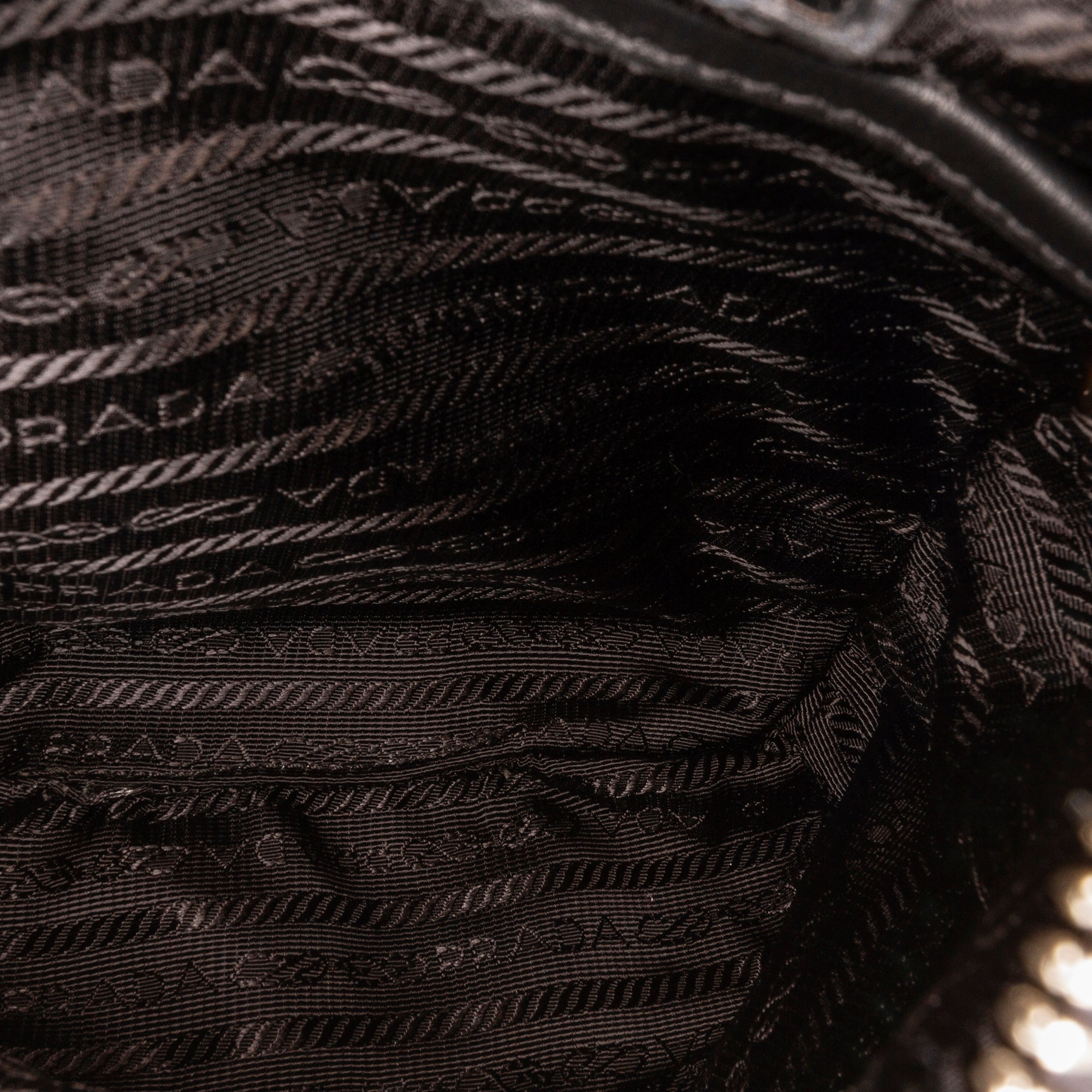 Prada | Pre-Owned Cross Leather Bag | Black