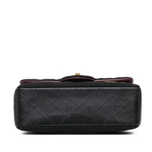 Chanel | Pre-Owned Paris Hamburg Mini Rectangular Classic Wool Coco Sailor Charms Double Flap | Black