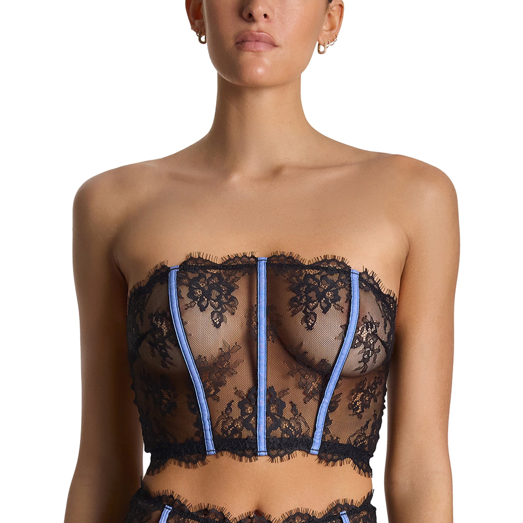 Katrina Corset | Denim