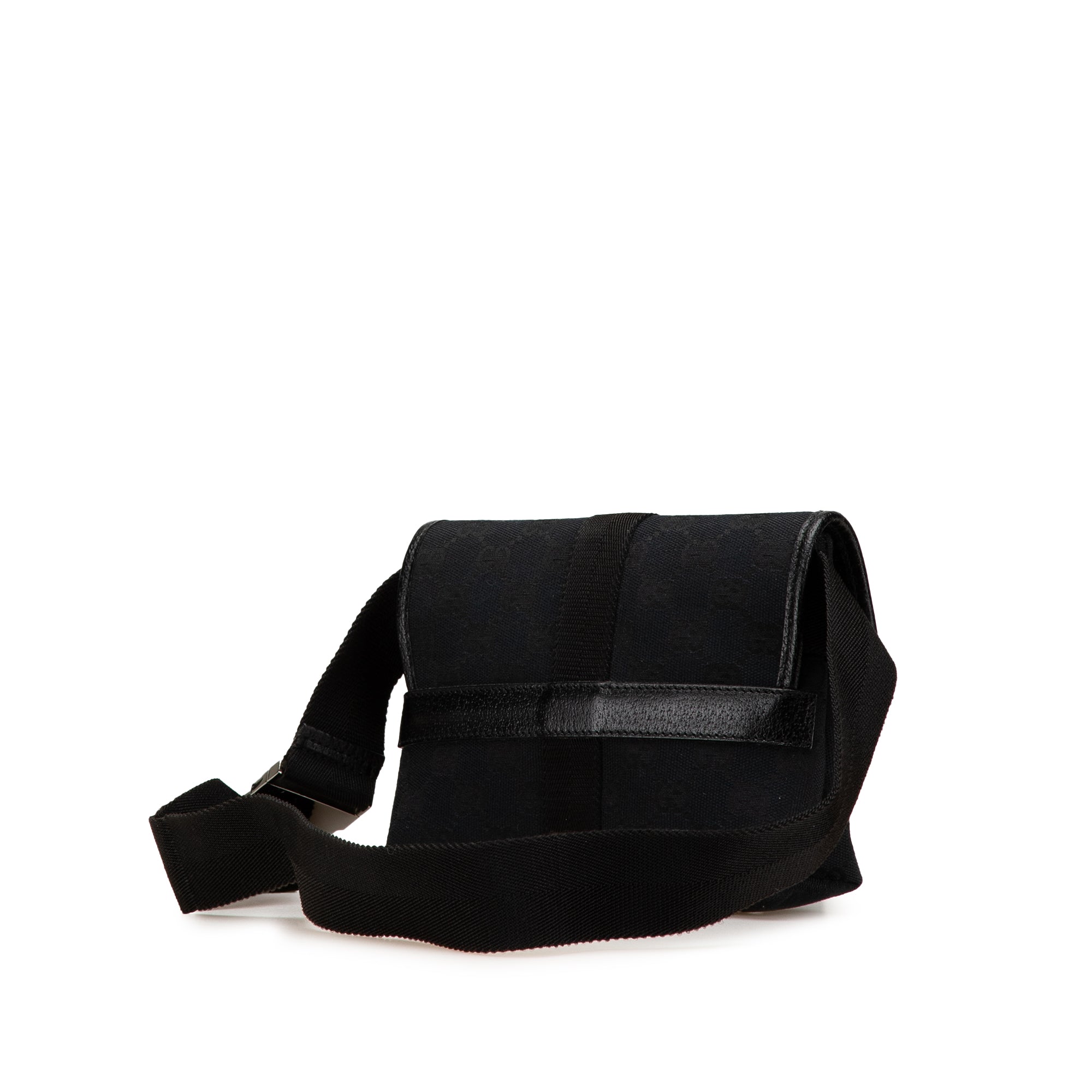 Gucci | Pre-Owned GG Canvas Belt Bag | Black