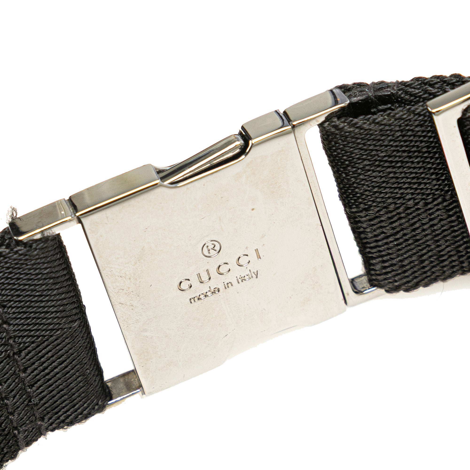 Gucci | Pre-Owned GG Canvas Belt Bag | Black