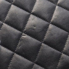 Chanel | Pre-Owned Quilted Lambskin Oval Logo Chain Top Handle Round Clutch on Chain | Black