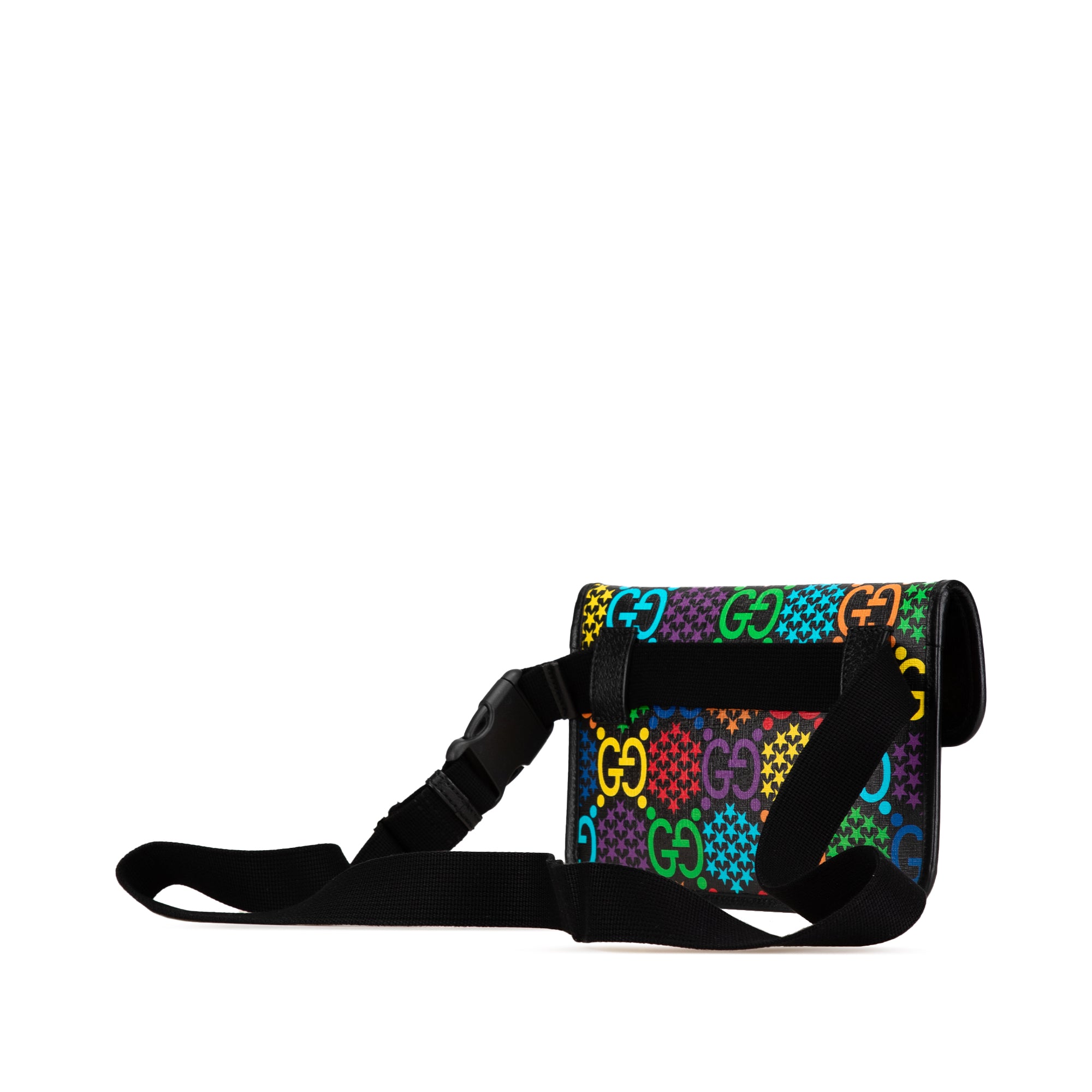Gucci | Pre-Owned GG Supreme Psychedelic Belt Bag | Black