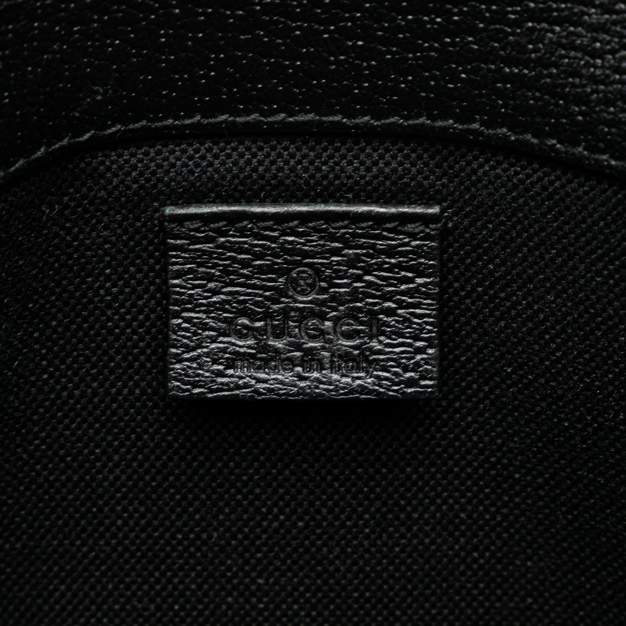 Gucci | Pre-Owned GG Supreme Psychedelic Belt Bag | Black
