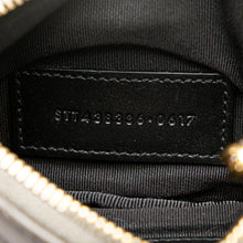 Saint Laurent | Pre-Owned Calfskin Matelasse Monogram Coin Pouch | Black