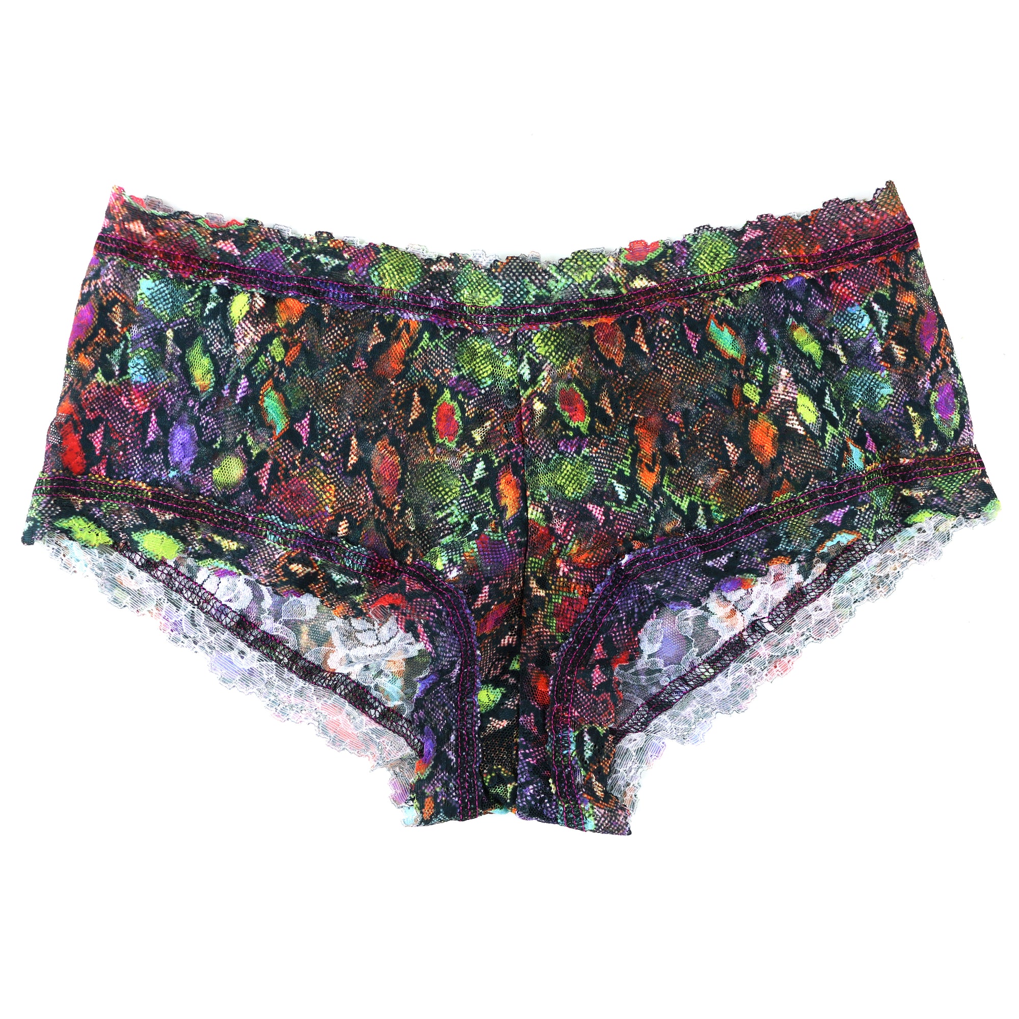 Signature Lace Boyshort | Multi Color