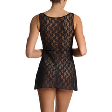 Kristi Square Neck Chemise | Black