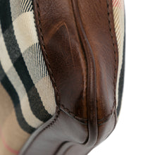 Burberry | Pre-Owned House Check Crossbody Bag | Brown