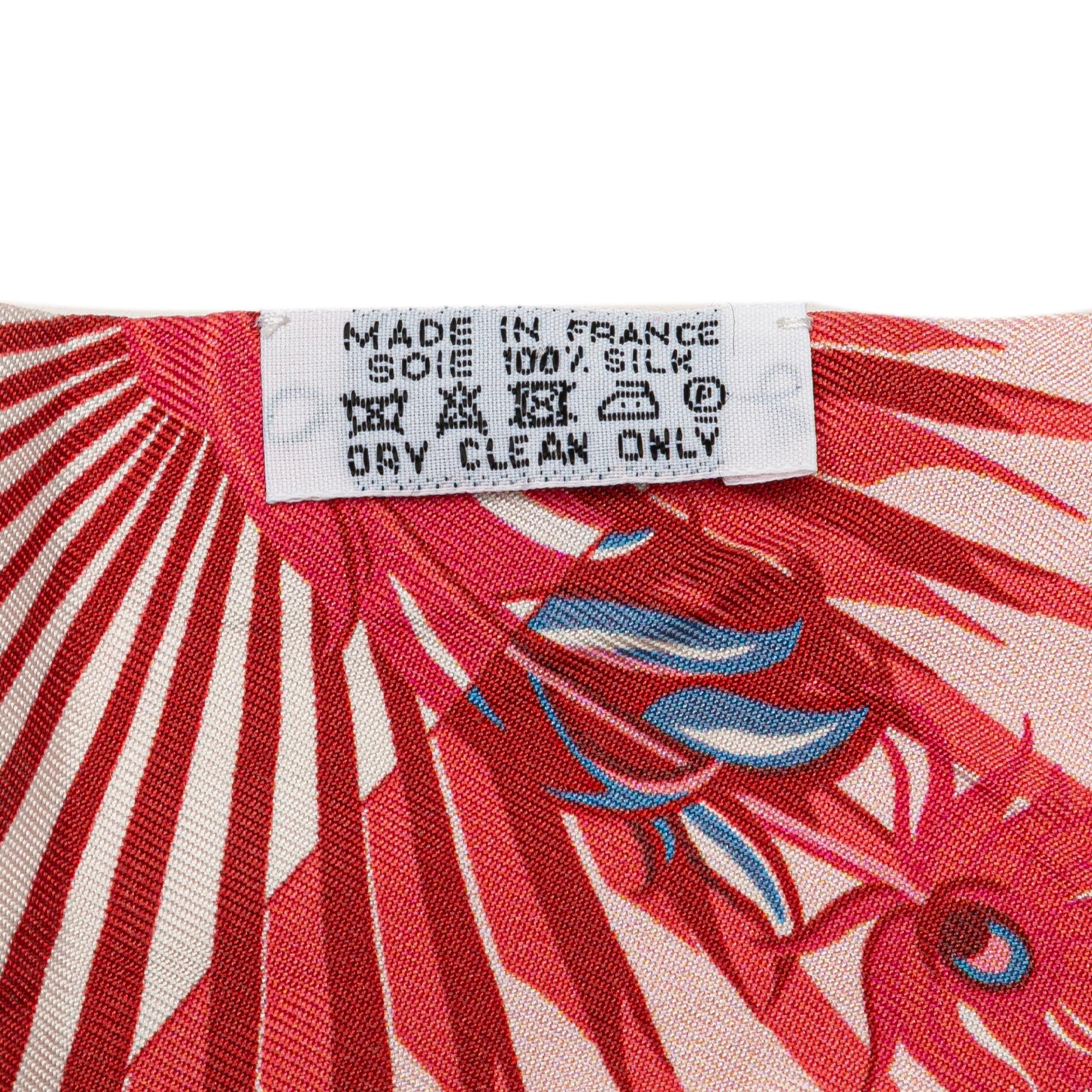 Hermes | Pre-Owned Mythiques Phoenix Coloriages Silk Twilly Scarf | Pink