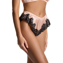Victoria Flutter Tanga | Lexi Blush/Black