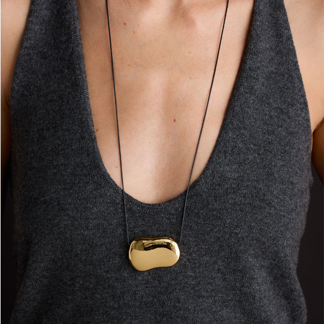 Julia Long Necklace | Gold-Plated on Brass