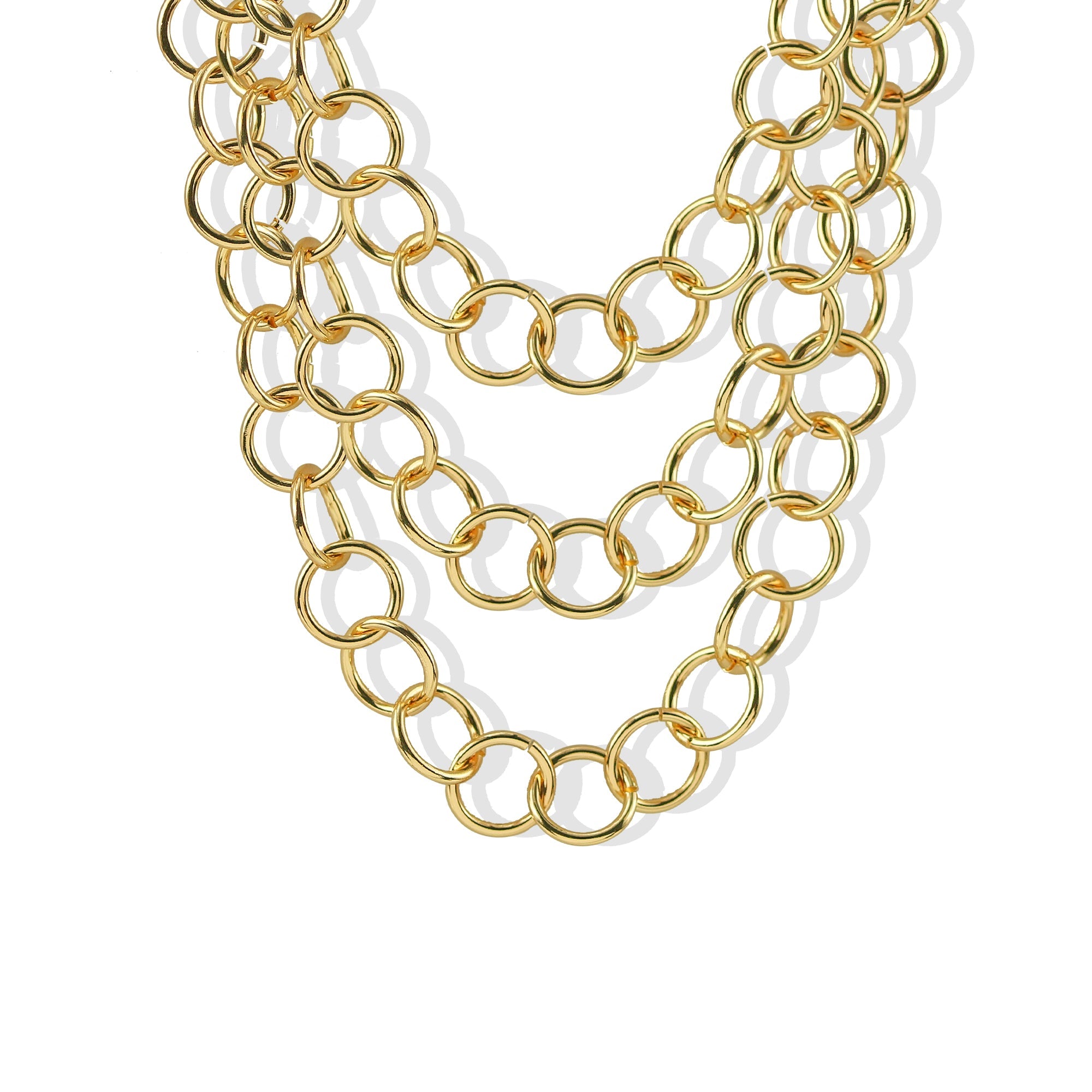 The Leonette Layered Necklace | 14K Yellow Gold-Plated