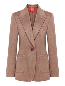 Sheep Wool Coat | Brown